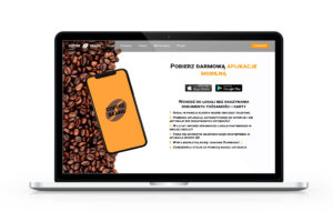 Coffee Beans. Projekt strony internetowej przedsiębiorstwa.